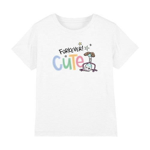 Front - Toy Story 4 Girls Forever Cute Forky T-Shirt