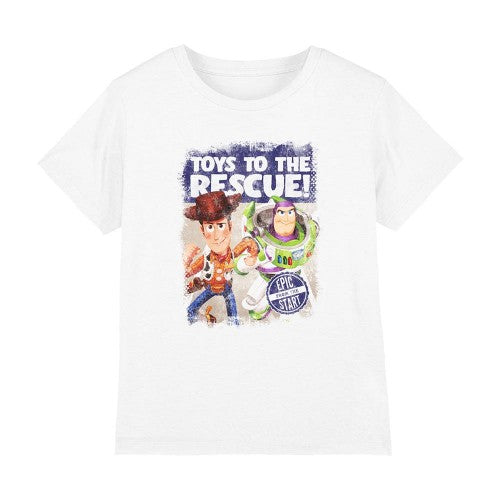 Front - Toy Story Boys To The Rescue T-Shirt