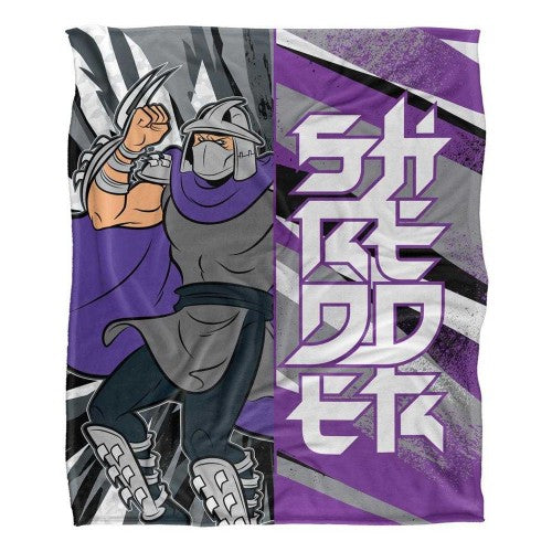 Front - TMNT Silky Shredder Supersoft Blanket