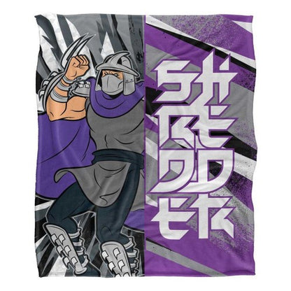Front - TMNT Silky Shredder Supersoft Blanket