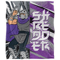 Front - TMNT Silky Shredder Supersoft Blanket