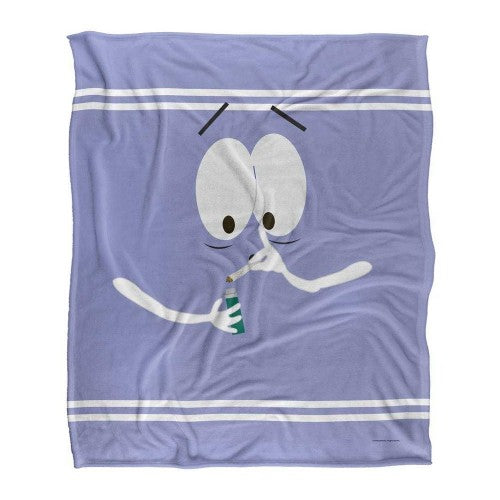 Front - South Park Silky Towelie Supersoft Blanket