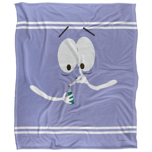 Front - South Park Silky Towelie Supersoft Blanket
