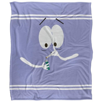 Front - South Park Silky Towelie Supersoft Blanket