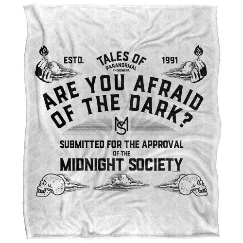 Front - Are You Afraid of the Dark? Tales Of Paranormal Silky Supersoft Blanket