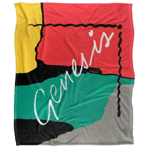 Front - Genesis Abacab Silky Supersoft Blanket