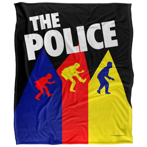 Front - The Police Silky Supersoft Blanket