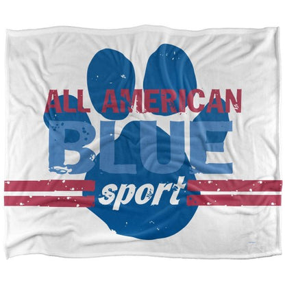 Front - Blue´s Clues All American Blue Sport Silky Supersoft Blanket