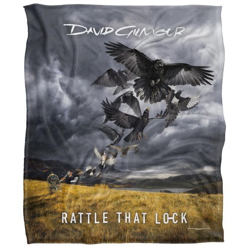 Front - David Gilmour Rattle That Lock Silky Supersoft Blanket