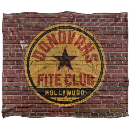 Front - Ray Donovan Fite Club Silky Supersoft Blanket