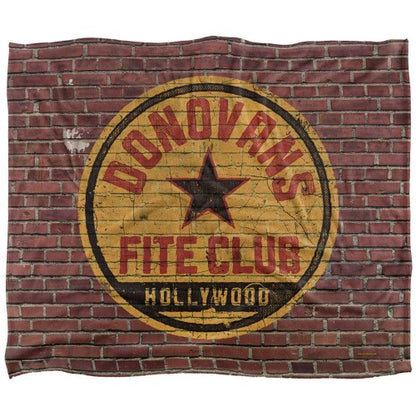 Front - Ray Donovan Fite Club Silky Supersoft Blanket