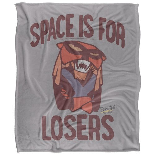 Front - Space Ghost Space Is For Losers Silky Supersoft Blanket