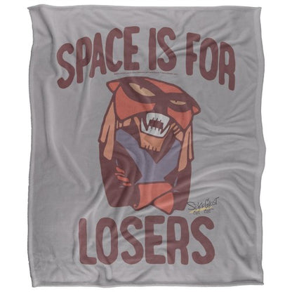 Front - Space Ghost Space Is For Losers Silky Supersoft Blanket