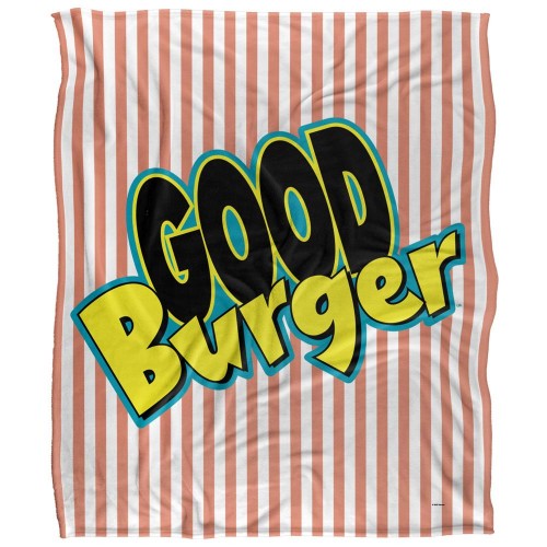 Front - Good Burger 3 Silky Colour Logo Supersoft Blanket