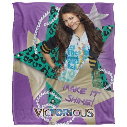 Front - Victorious Make It Shine Silky Supersoft Blanket