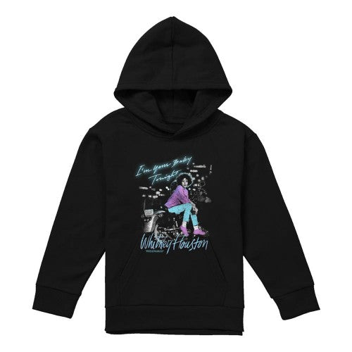 Front - Whitney Houston Childrens/Kids Baby Tonight Pull Over Hoodie