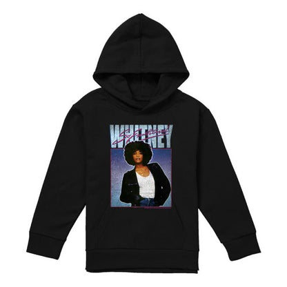 Front - Whitney Houston Childrens/Kids So Emotional Pull Over Hoodie