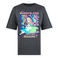 Front - Alice In Wonderland Womens/Ladies Trip Oversized T-Shirt