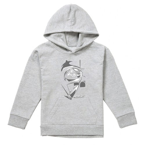 Front - Star Wars: Obi-Wan Kenobi Childrens/Kids Darth Vader Eye Heather Hoodie