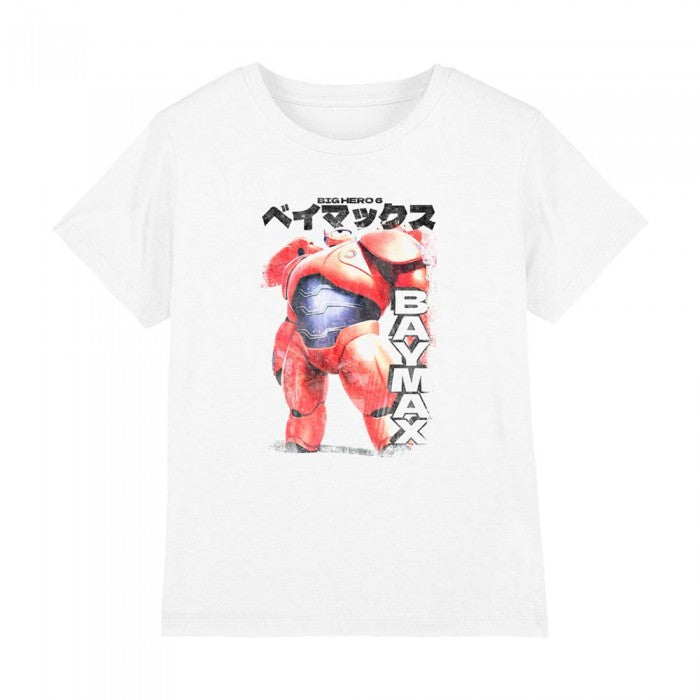 Front - Big Hero 6 Boys Baymax Poster T-Shirt