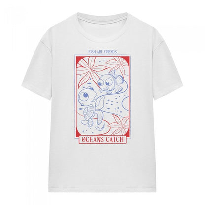 Front - Finding Nemo Womens/Ladies Ocean Buddies T-Shirt