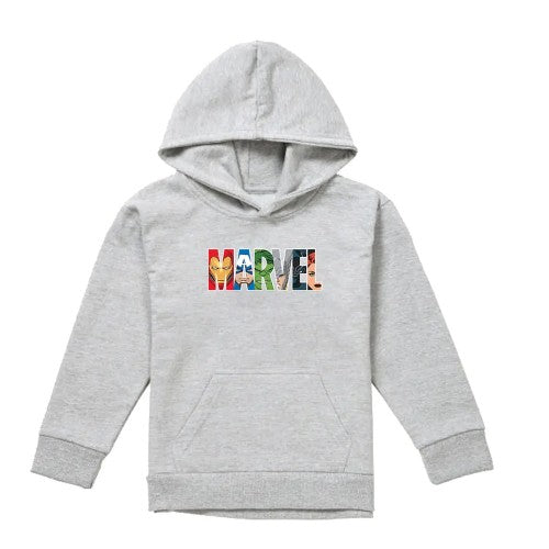 Front - The Avengers Childrens/Kids Brick Logo Pullover Hoodie