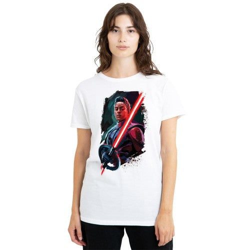Front - Star Wars: Obi-Wan Kenobi Womens/Ladies Reva Painted T-Shirt