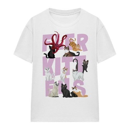 Front - The Marvels Womens/Ladies Flerkitten T-Shirt