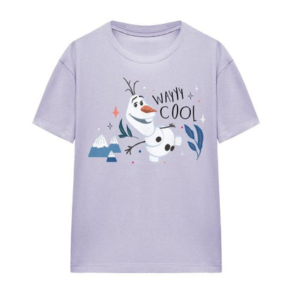 Front - Frozen Womens/Ladies Wayyy Cool T-Shirt