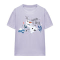 Front - Frozen Womens/Ladies Wayyy Cool T-Shirt