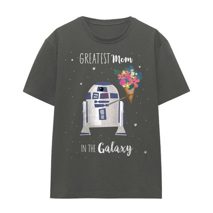 Front - Star Wars Womens/Ladies Greatest Mum In The Galaxy Mothers Day T-Shirt