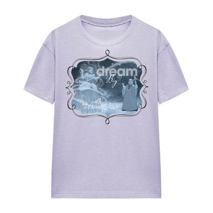 Front - Cinderella Womens/Ladies Dream Big Fairy Godmother T-Shirt