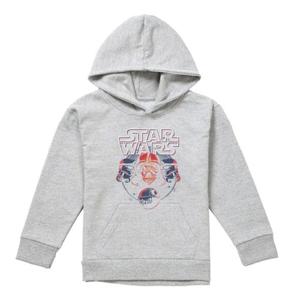 Front - Star Wars Childrens/Kids Trio Death Star Hoodie