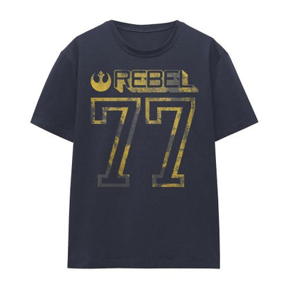 Front - Star Wars Rebels Womens/Ladies 77 T-Shirt