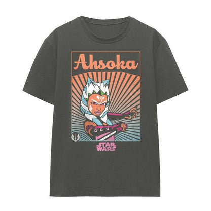 Front - Star Wars Womens/Ladies Ahsoka Rays T-Shirt