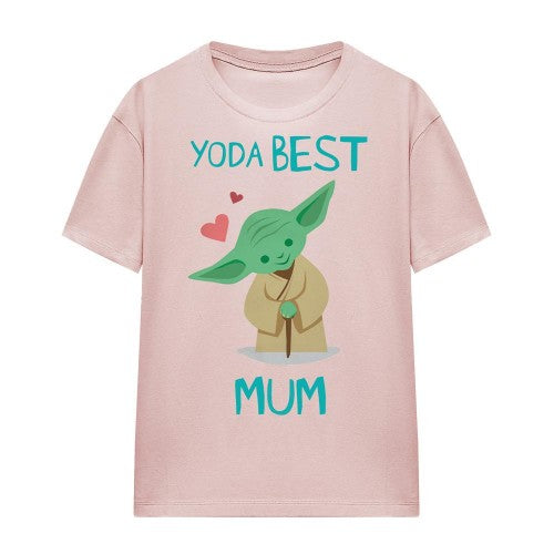 Front - Star Wars Womens/Ladies Best Mum Yoda Mothers Day T-Shirt