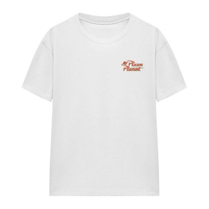 Front - Toy Story Womens/Ladies Pizza Planet Logo T-Shirt
