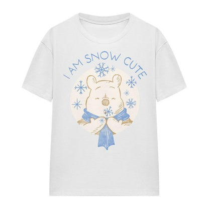 Front - Winnie the Pooh Womens/Ladies I Am Snow Cute T-Shirt