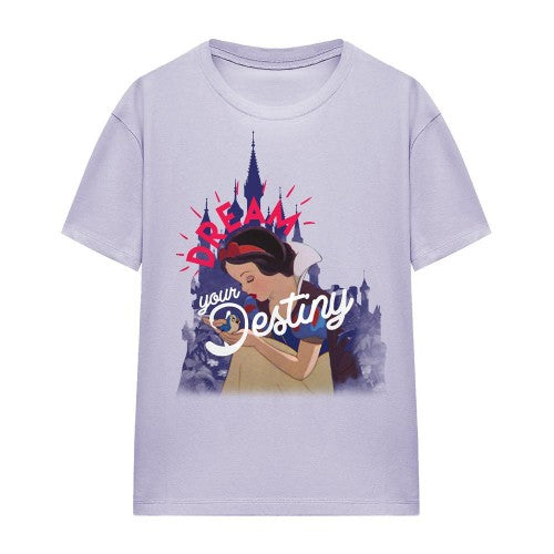 Front - Snow White Womens/Ladies Dream Your Destiny T-Shirt