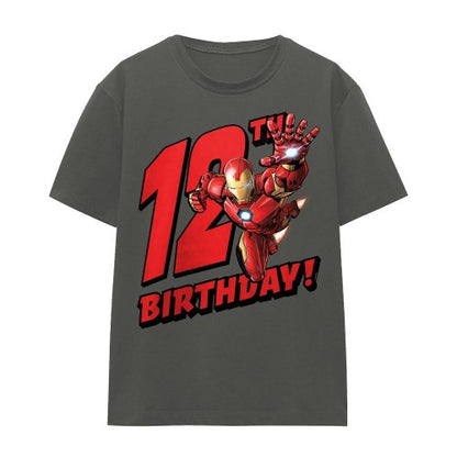 Front - Iron Man Womens/Ladies 12th Birthday T-Shirt