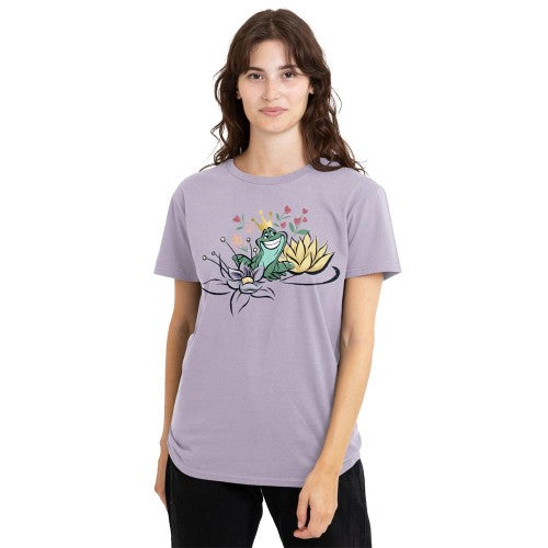 Front - The Princess and the Frog Womens/Ladies Prince Naveen T-Shirt