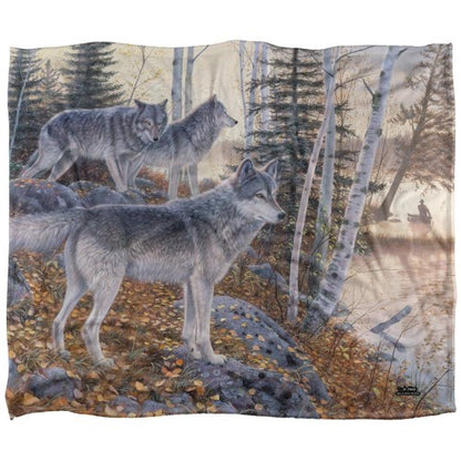 Front - Wild Wings Silent Travelers 2 Silky Supersoft Blanket