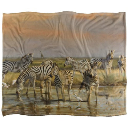 Front - Wild Wings Sundowners 2 Silky Supersoft Blanket