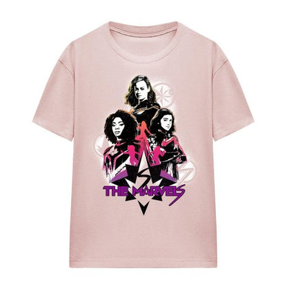 Front - The Marvels Womens/Ladies Graffiti T-Shirt