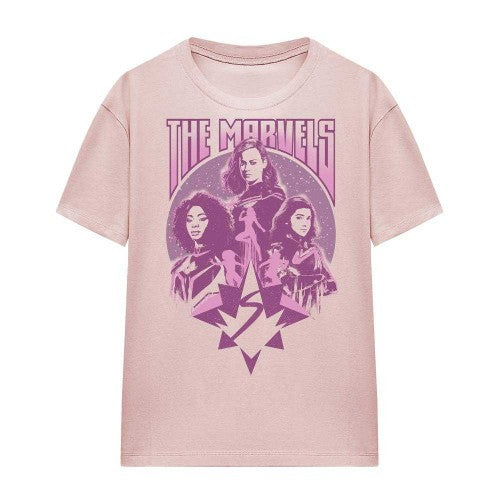 Front - The Marvels Womens/Ladies Graffiti T-Shirt