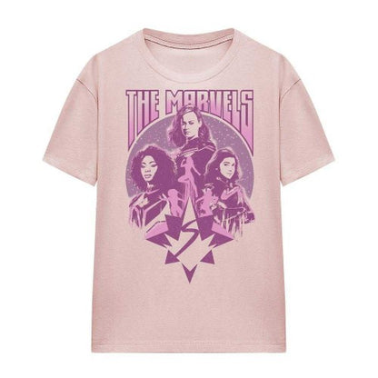 Front - The Marvels Womens/Ladies Graffiti T-Shirt