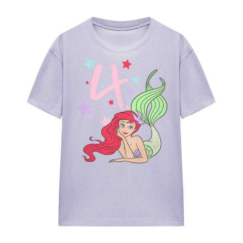 Front - The Little Mermaid Womens/Ladies Ariel T-Shirt