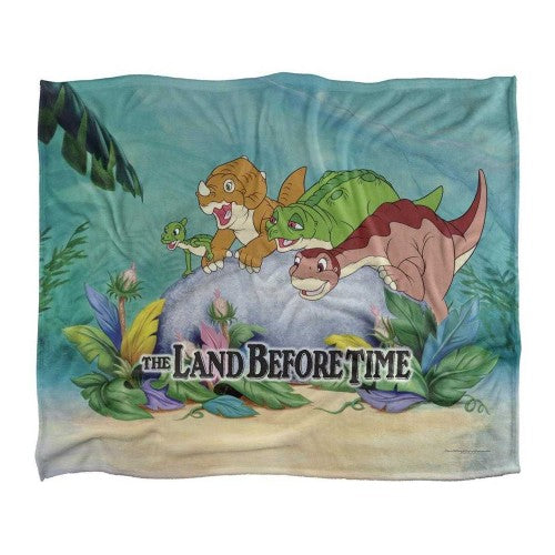 Front - The Land Before Time Silky Supersoft Blanket