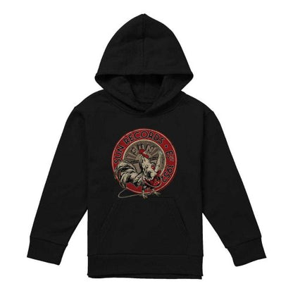 Front - Sun Records Childrens/Kids Rooster Est 1952 Pullover Hoodie
