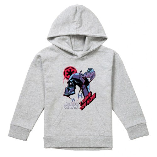 Front - Star Wars Childrens/Kids I Have You Now Heather Pullover Hoodie